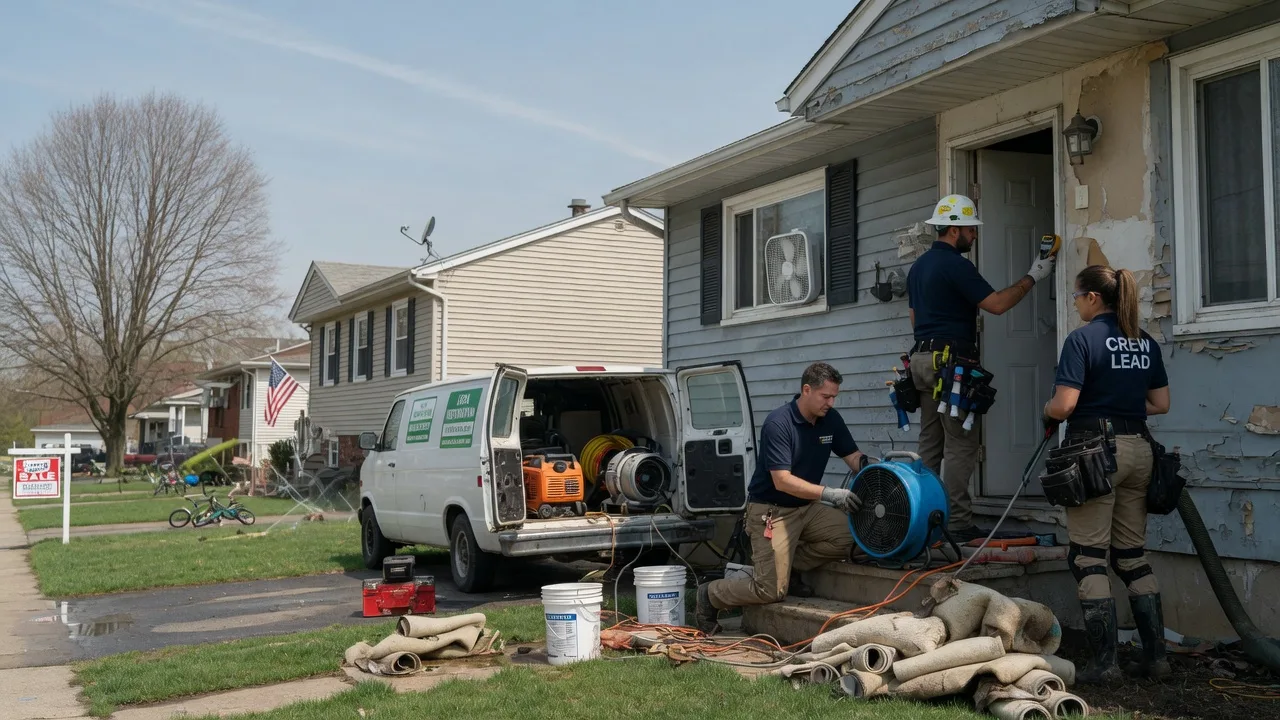 Flood Cleanup in Masury, OH near me