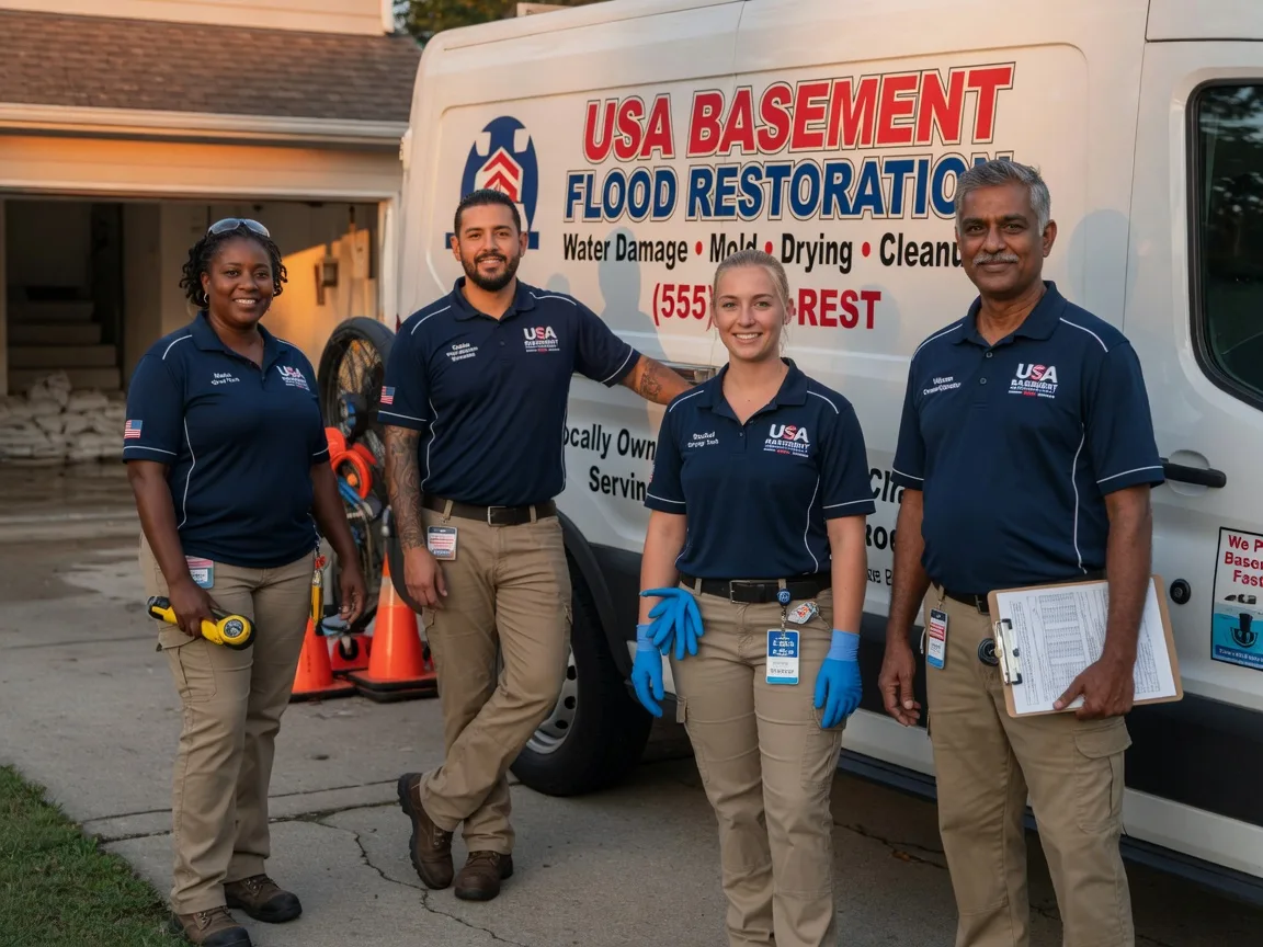 Basement Flood Cleanup company in Masury, OH